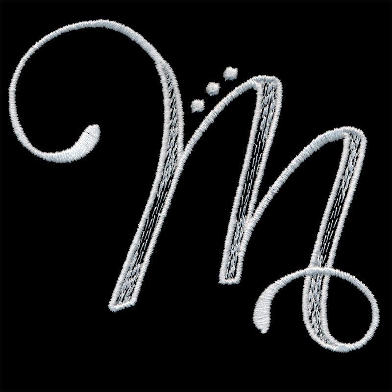 Picture: Handcrafted Monograms 80294  13/77