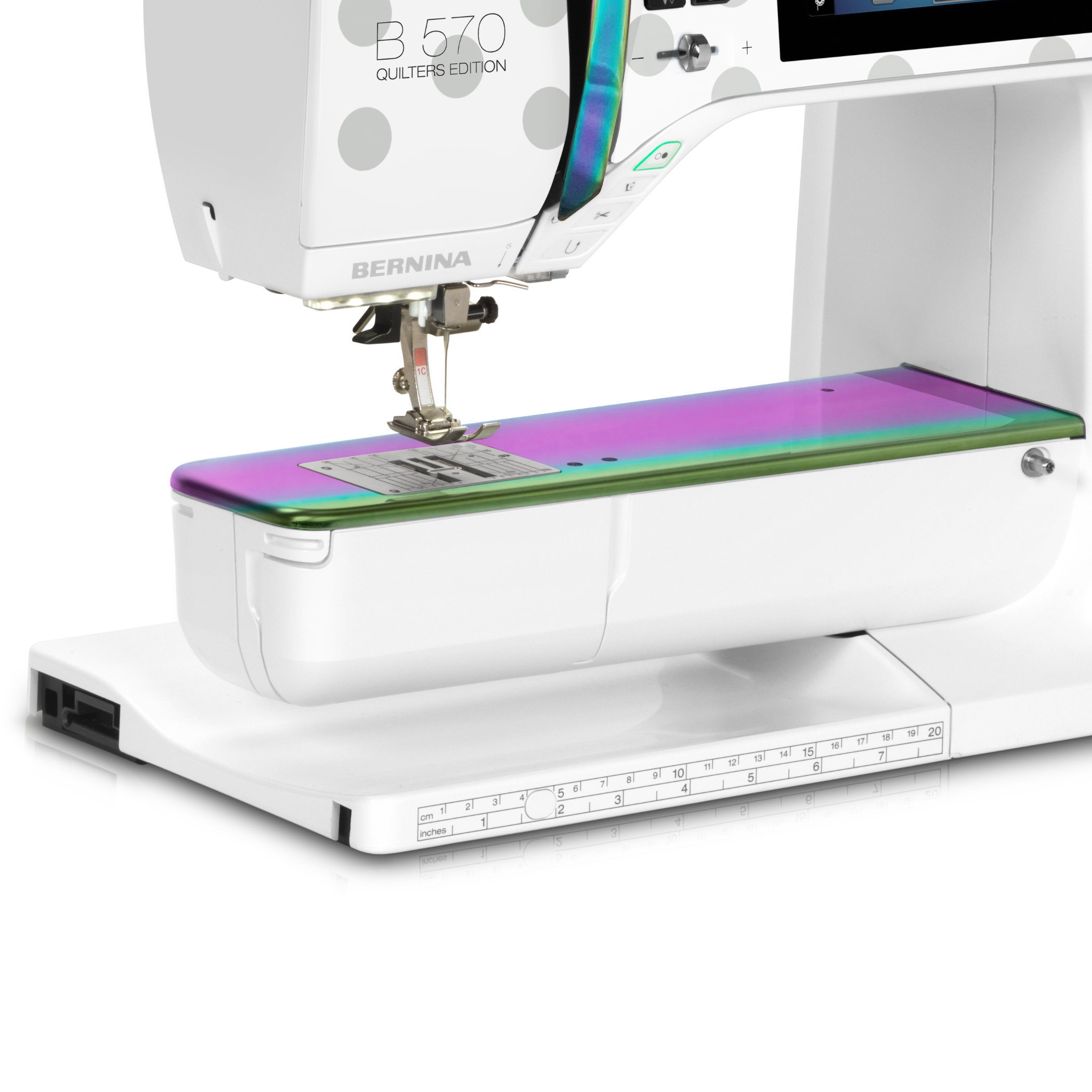 BERNINA 570 QE Tula Pink Special Edition Hello sparkle! BERNINA