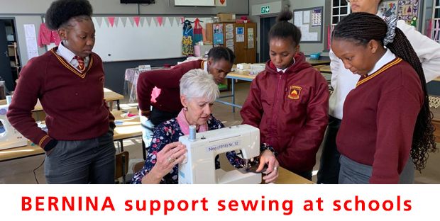 BERNINA support Sewing at Schools